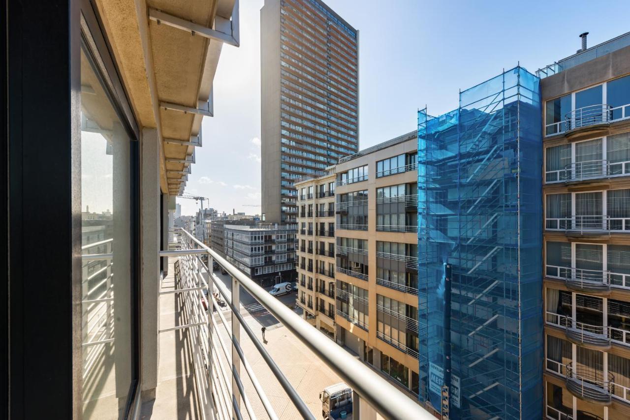 Hyper-Luxeappartement, Zeezicht, Centrum, Airco, Optie Hotelservices Οστένδη Εξωτερικό φωτογραφία